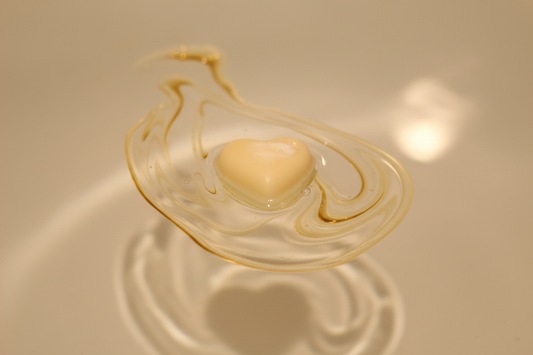 Satin Nights Bath Melt melting in bath water