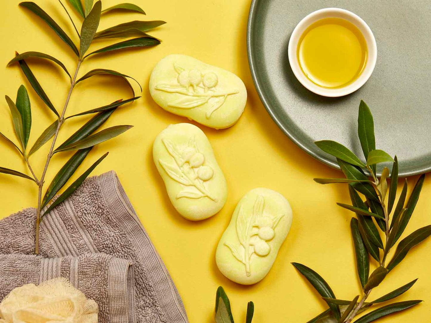 Lemon Myrtle Castile Handmade Soap