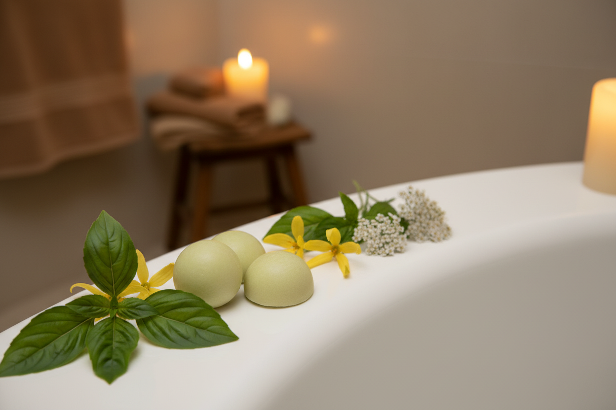 Florence Bath Melt bathtub lifestyle