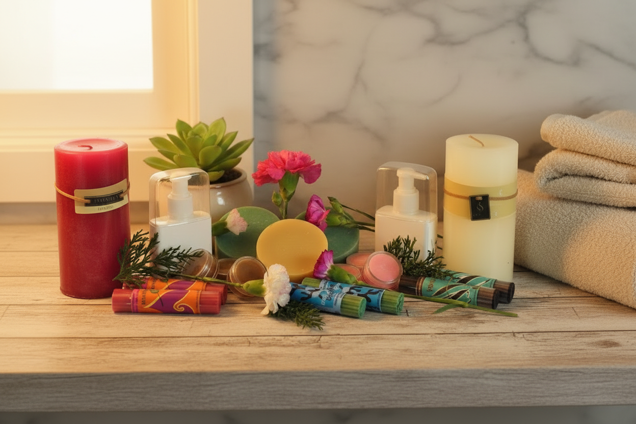 Homely spa background