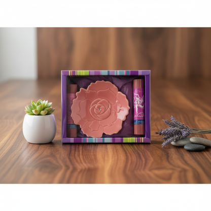 Rose Aphrodesia Stick Kit on wood
