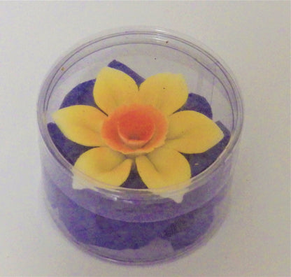 Daffodil Ceramic Incense Holder